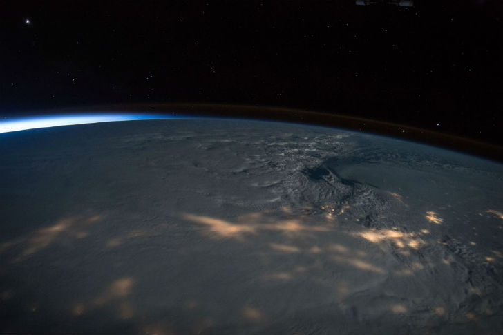 Фотографии Земли из космоса от астронавта НАСА
