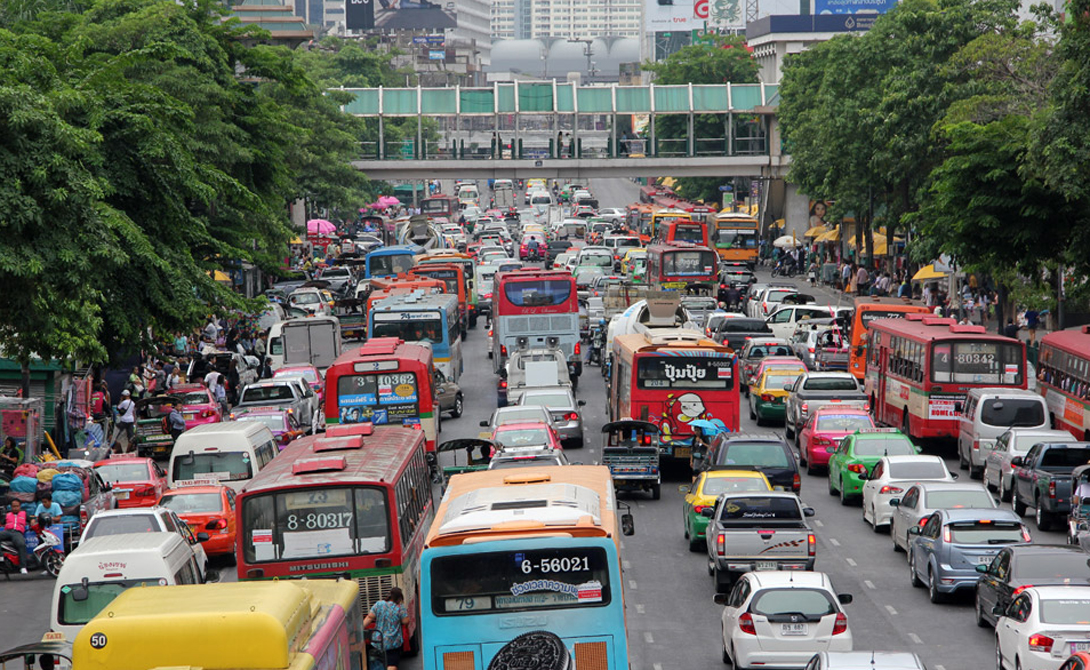 10 городов с ужасающим трафиком