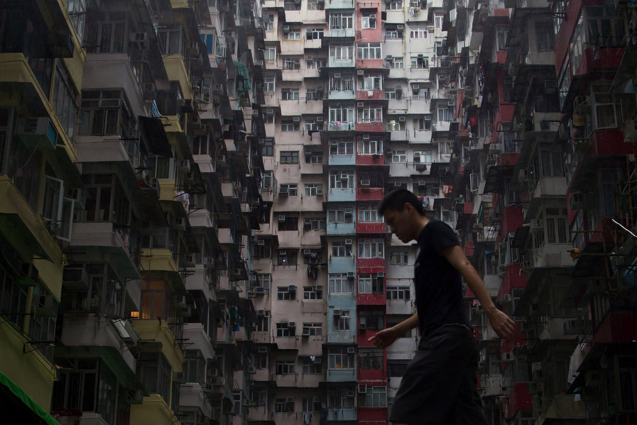Головокружительные городские пейзажи Гонконга