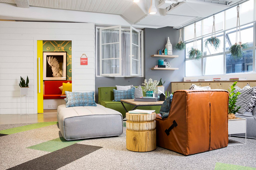 Интерьер нового офиса Airbnb в Сиднее