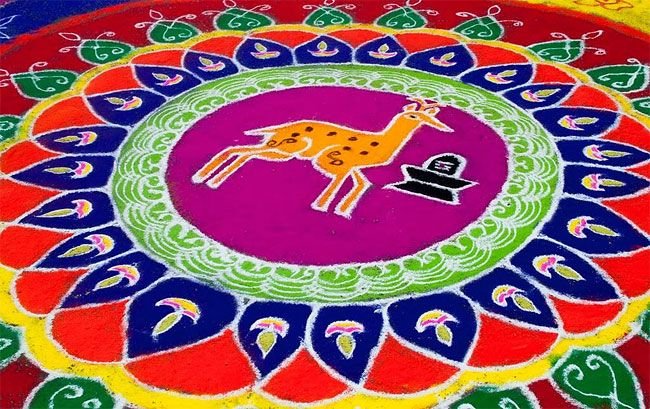 Ранголи – индийское народное искусство