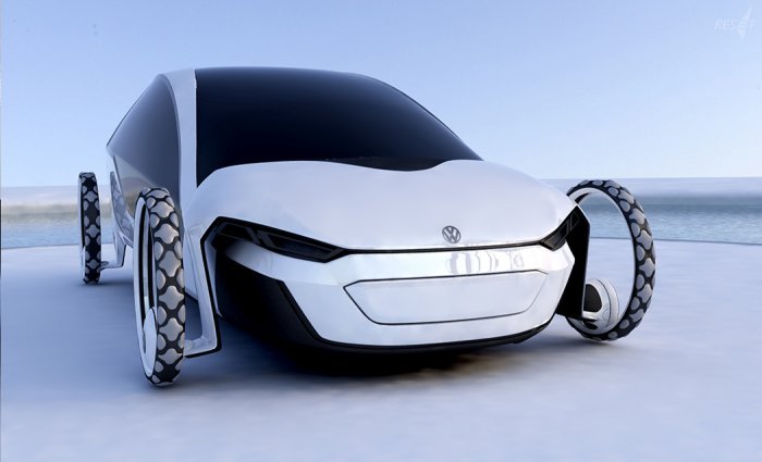 Экологичный концепт-кар Volkswagen RESeT