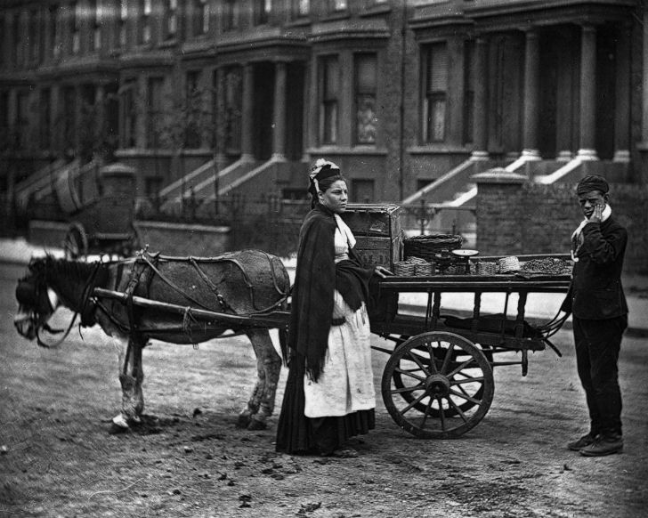 Беспроглядная нищета на улицах Лондона в 1873-1877 годах