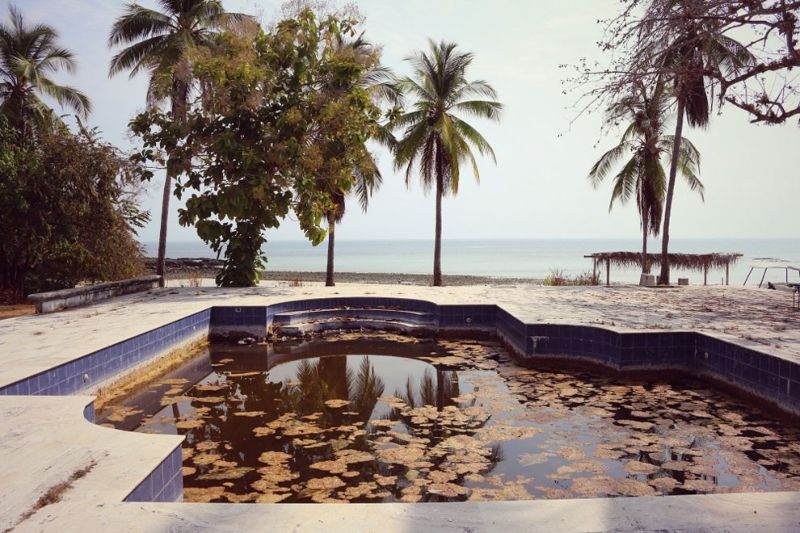 Заброшенный райский уголок на курортном острове в Панаме