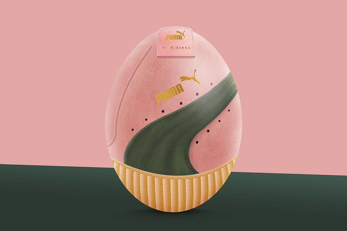 Пасхальные яйца в стиле популярных кроссовок от Ruudios