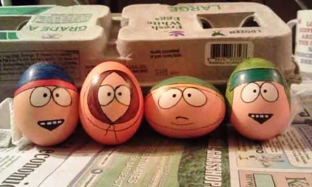 Прикольные идеи для раскрашивания пасхальных яиц