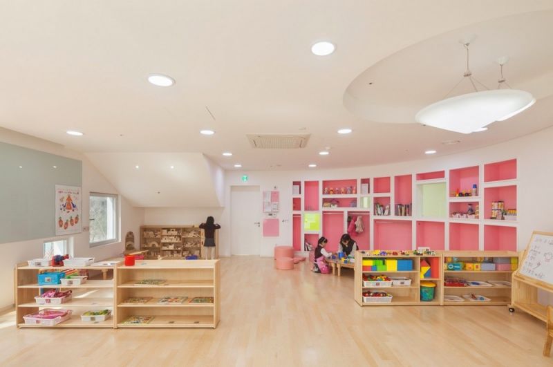 Необычный детский сад в Южной Корее