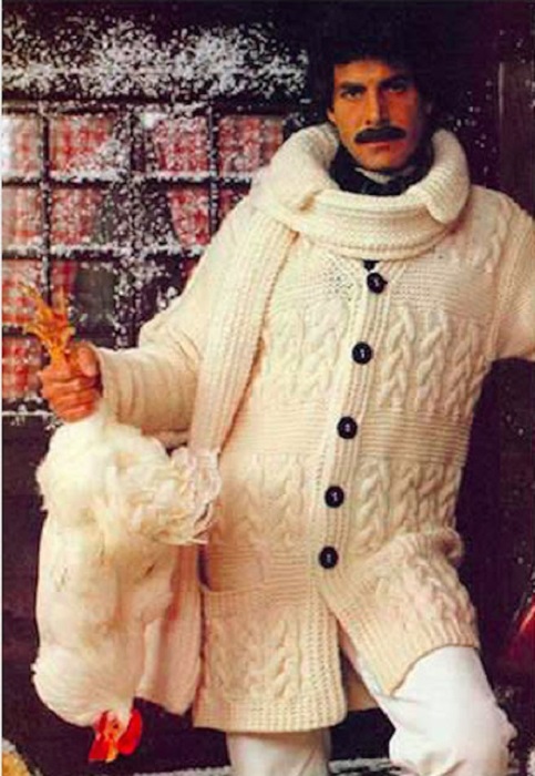 Яркая мужская мода из журналов 70-х