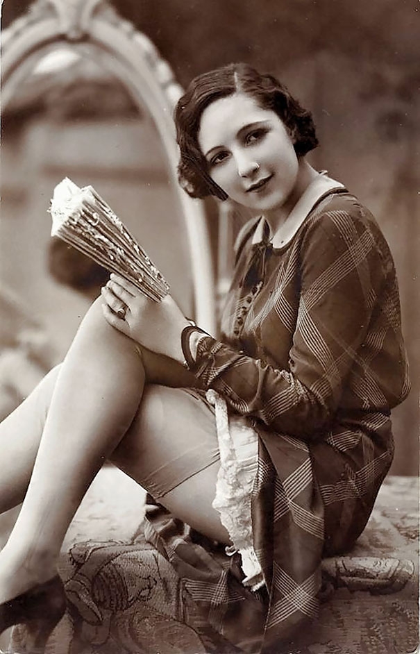 Женская красота на открытках 1900-1910 годов