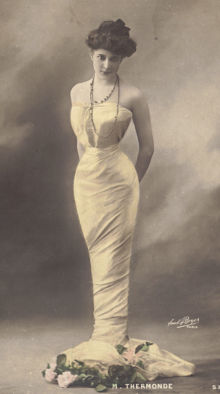 Женская красота на открытках 1900-1910 годов