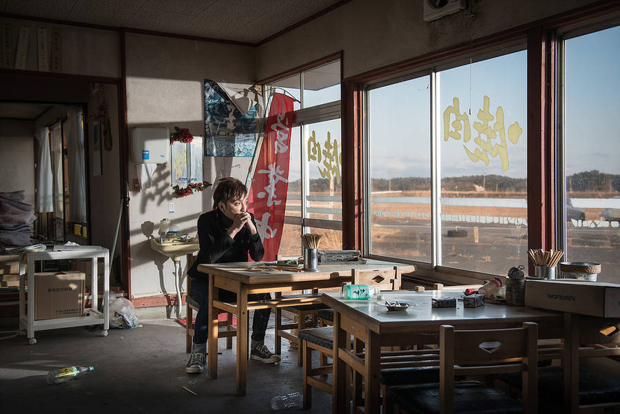Беженцы из Фукусимы вернулись в свой город-призрак