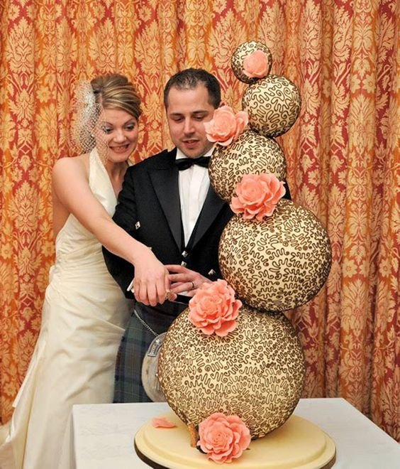Необычные свадебные торты