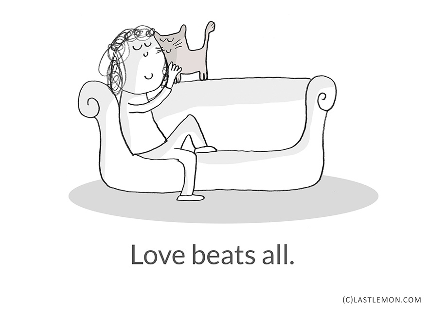 Жизненные уроки от котов в забавных иллюстрациях