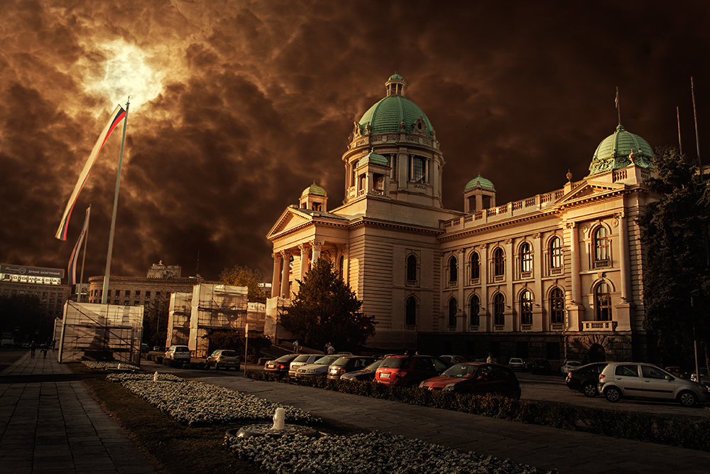Величественный Белград от сербского фотографа