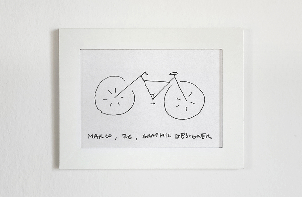 Концепты велосипедов по рисункам от руки