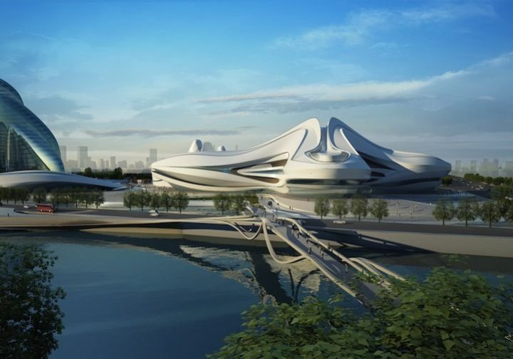 Проект фантастического культурного центра в Китае