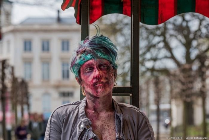 Зомби на улицах Брюсселя