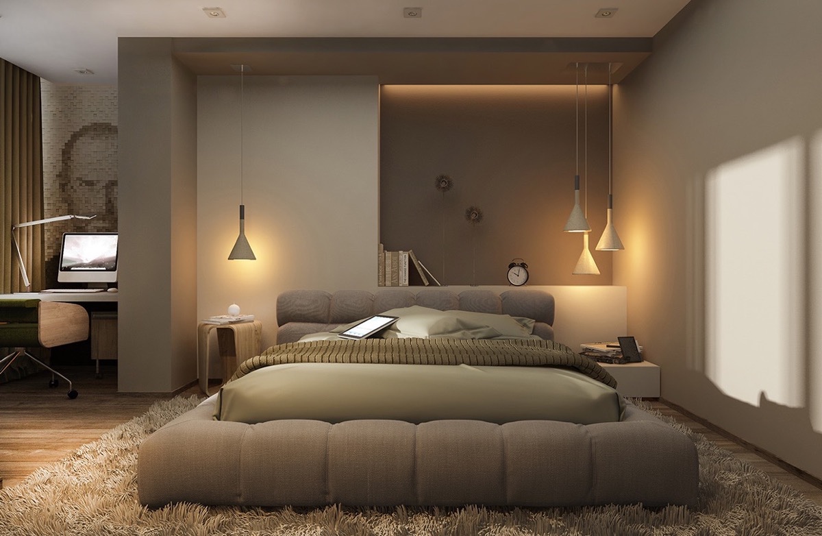 Впечатляющие идеи освещения спальни