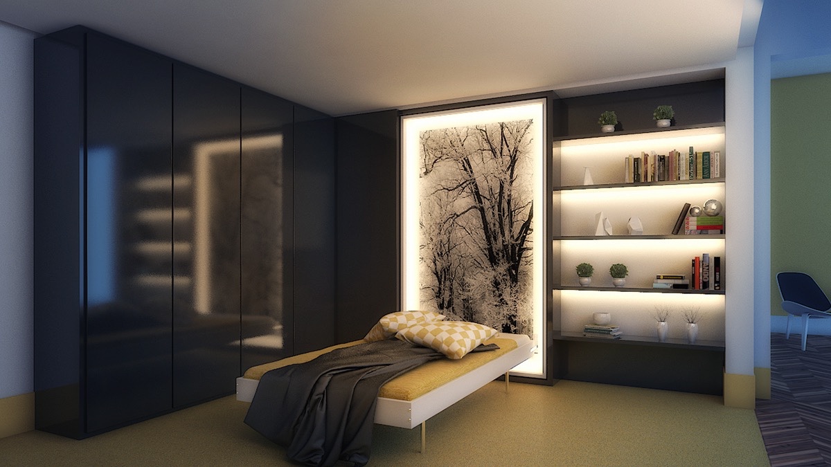 Впечатляющие идеи освещения спальни