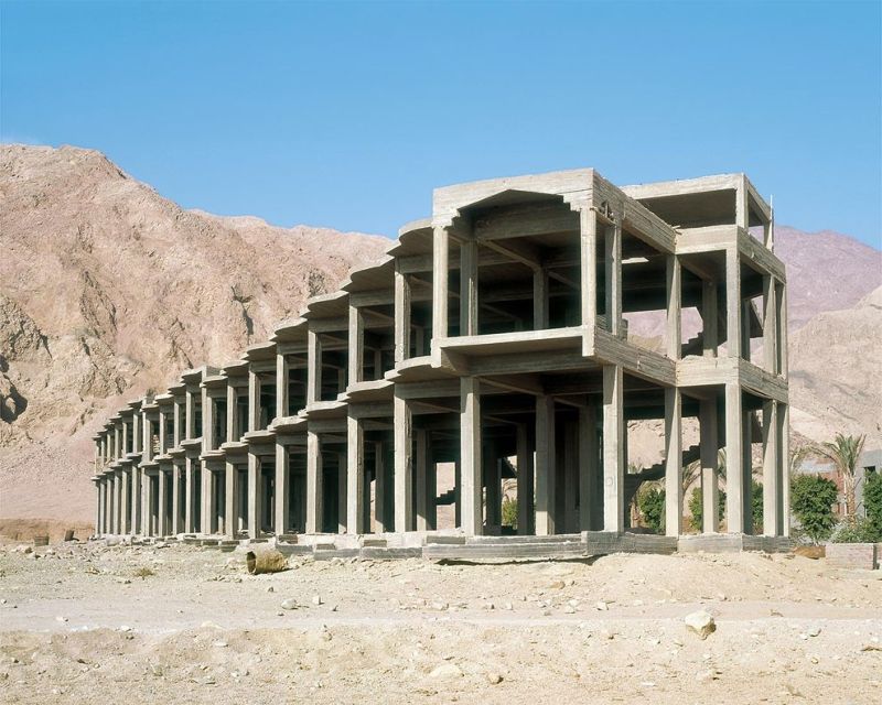 Заброшенные отели в египетской пустыне