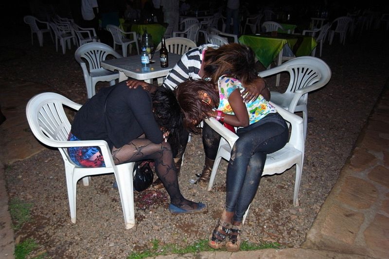 Ночные тусовки в столице Уганды