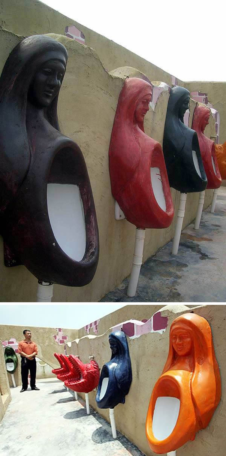 Самые необычные общественные туалеты