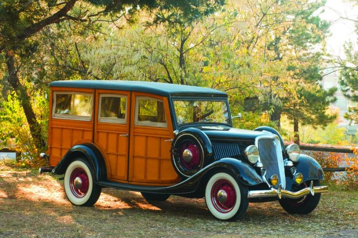 Деревянные машины XX века - вуди-кары