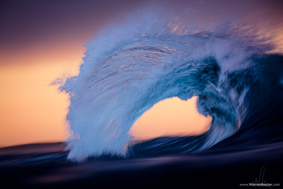 Красота волн на фотографиях Уоррена Килана