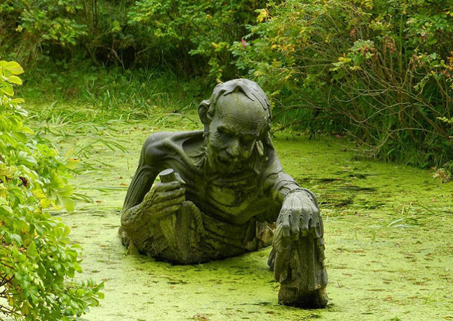Необычный сад скульптур в Ирландии - Путь Виктории