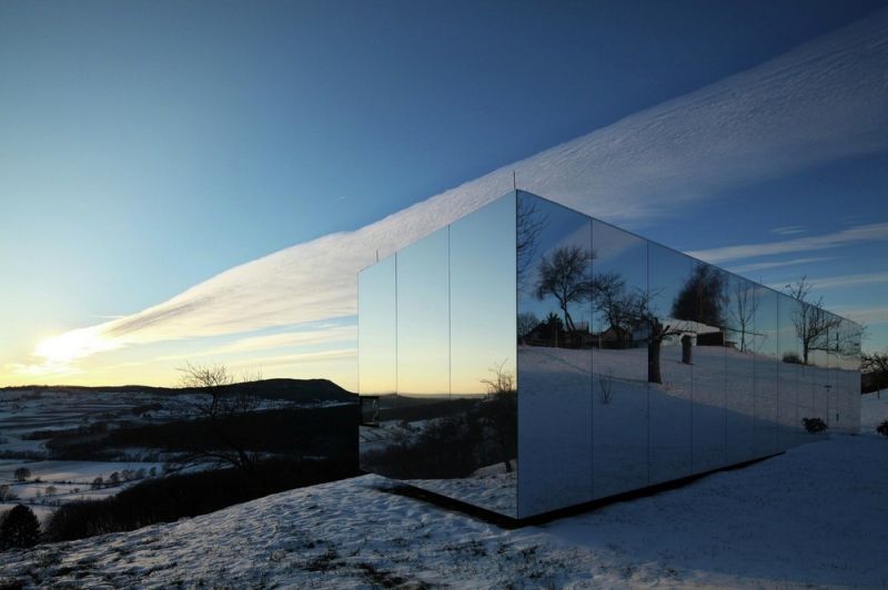 Зеркальный дом в Австрии