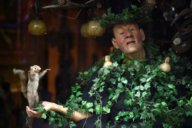 Традиционный парад Jack in the Green в Англии