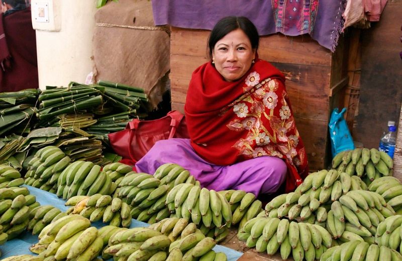 500-летний женский рынок в Индии