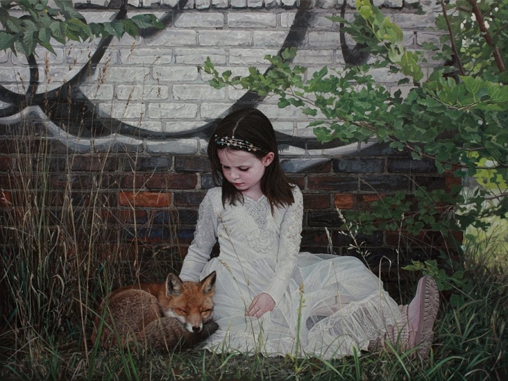 Одиночество, страх и сила на картинах от Кевина Питерсона