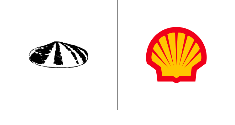 Логотипы известных брендов в начале их карьеры