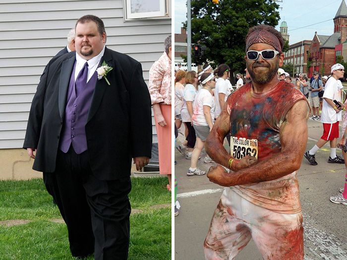 Преображение людей, сбросивших лишний вес