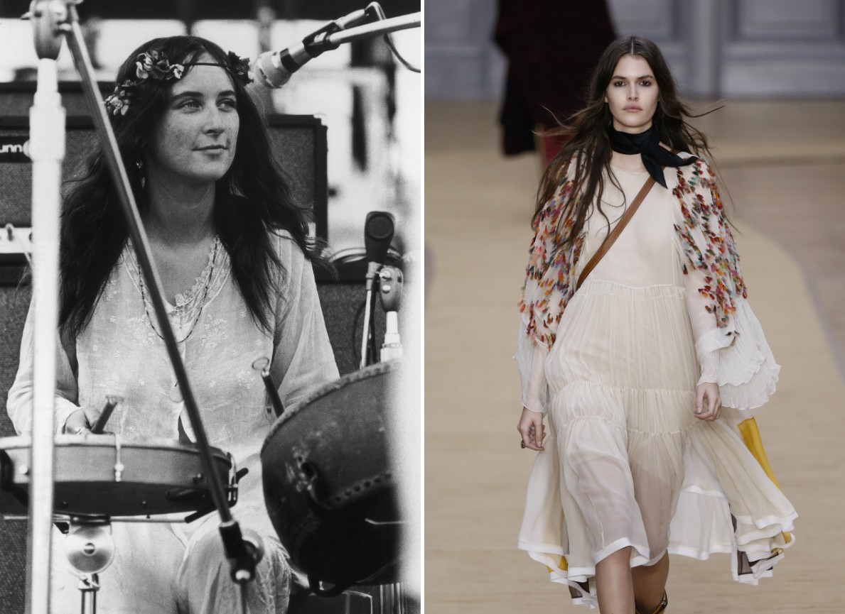 Фотографии с фестиваля Вудсток 1969 года позволяют увидеть истоки современной моды