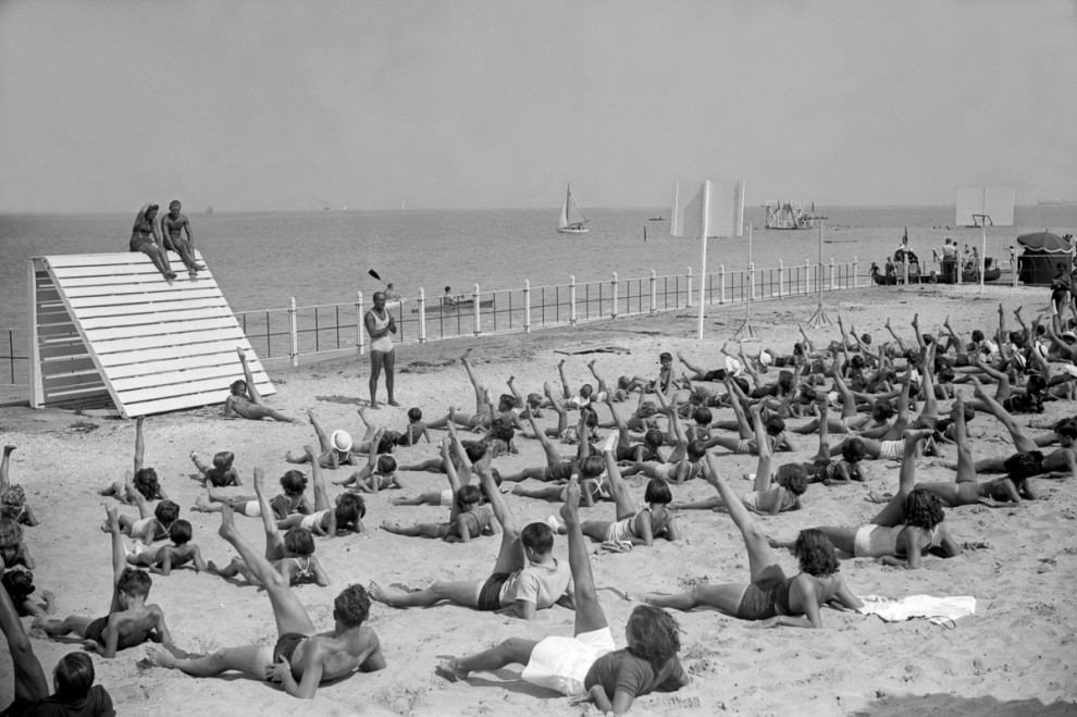 Французская элита на пляжах Довиля в 1900-1938 годы