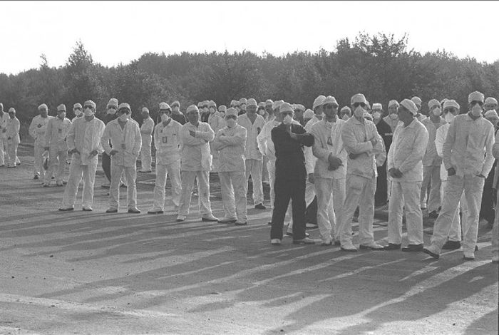 Зона отчуждения ЧАЭС в мае 1986 года