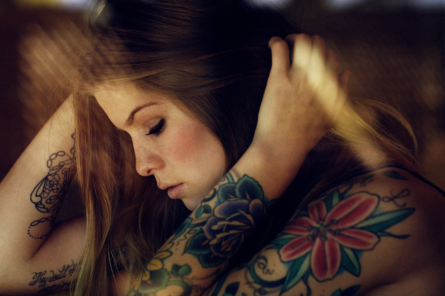 Портреты людей с татуировками