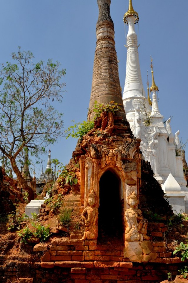 Деревня храмов в Мьянме