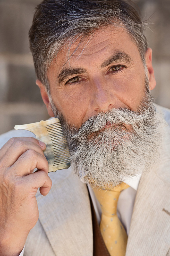 60-летний мужчина стал фотомоделью после того, как отрастил бороду