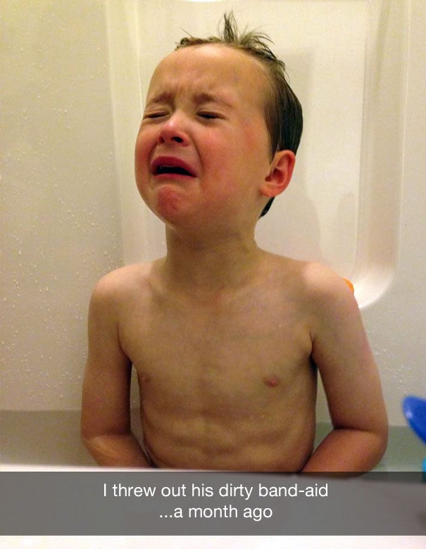 20 нелепых поводов, по которым плачут дети