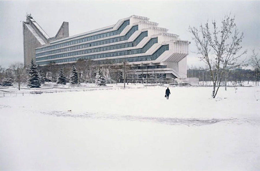 Советская футуристическая архитектура