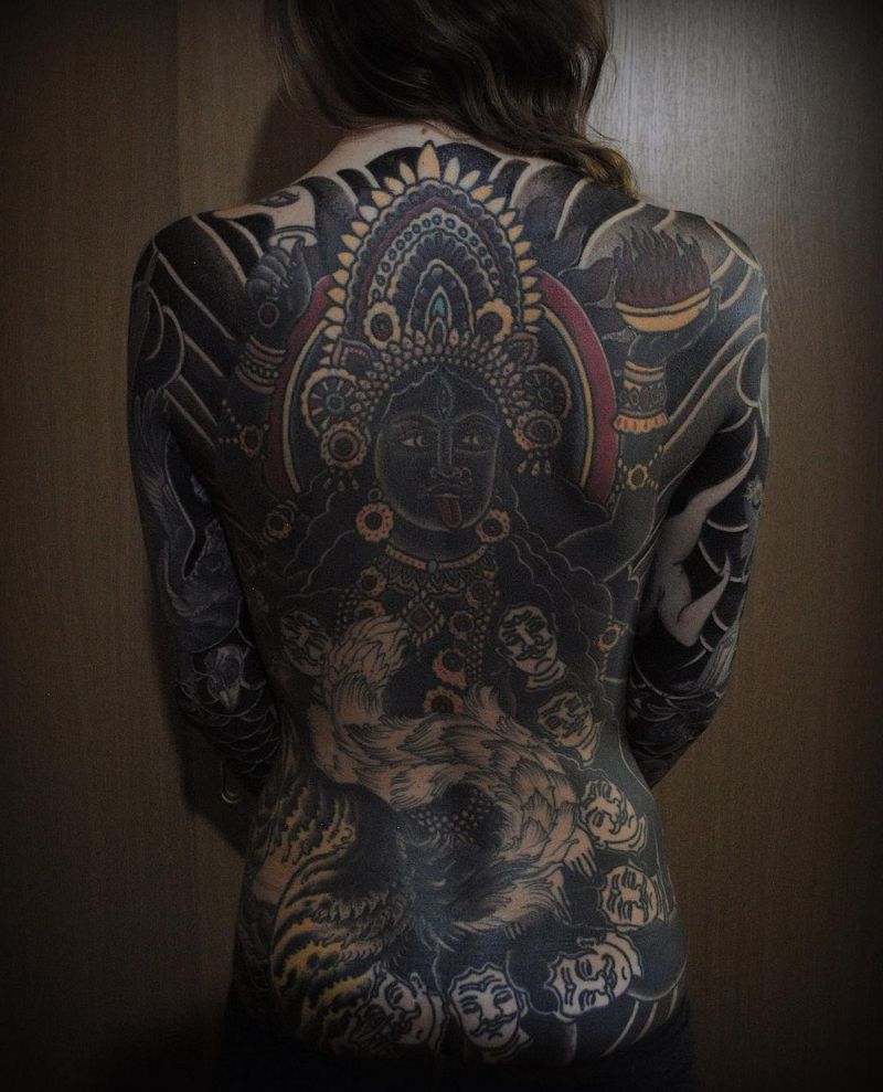 Татуировки на все тело от японского мастера
