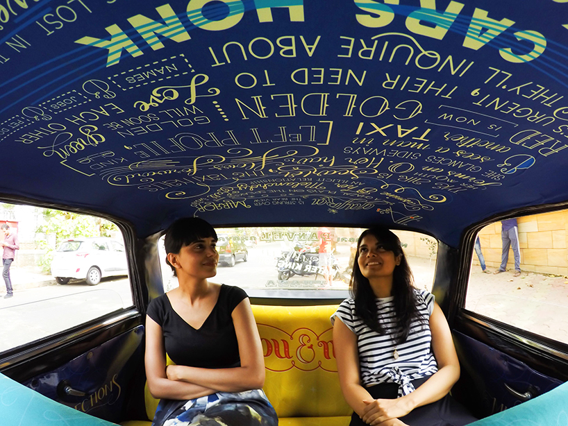 Яркие такси в Мумбаи