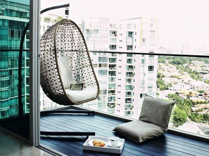 Уютные балконы, на которых хочется провести всё лето