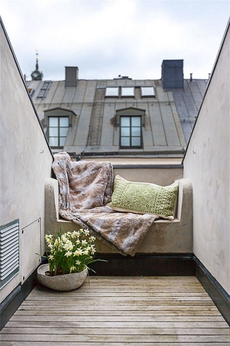 Уютные балконы, на которых хочется провести всё лето