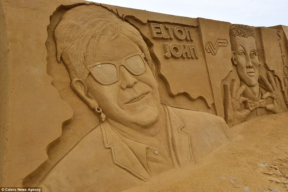 Фестиваль песчаных скульптур Sand Sculpture Festival в Остенде