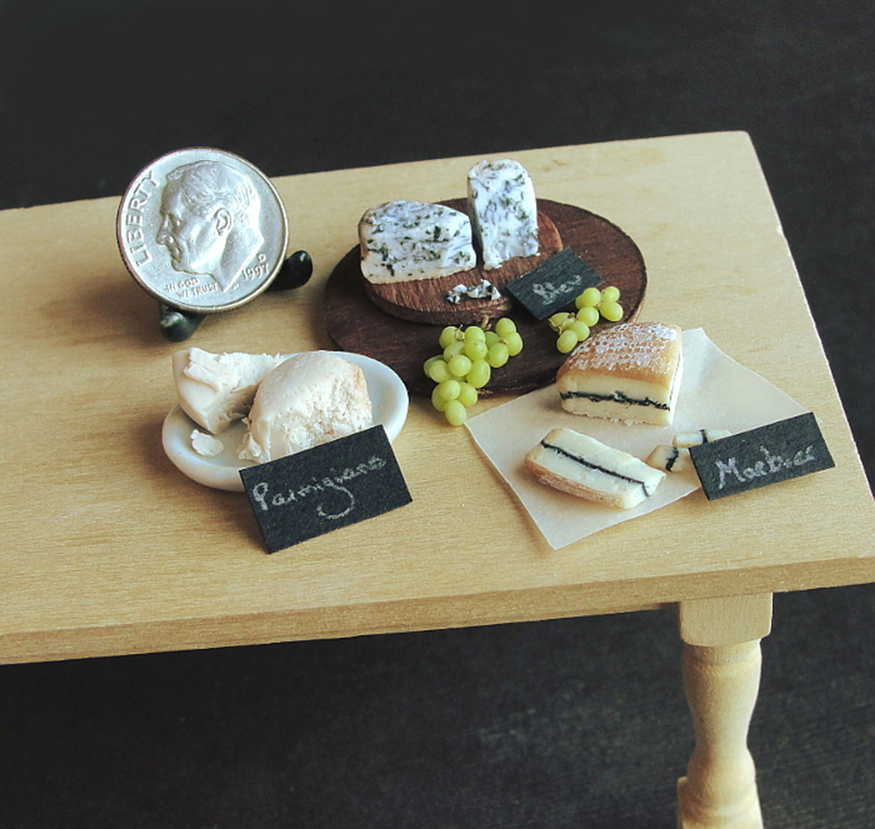 Невероятно реалистичные мини-скульптуры еды из глины