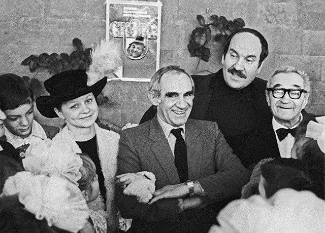Советские знаменитости на снимках 1984 года